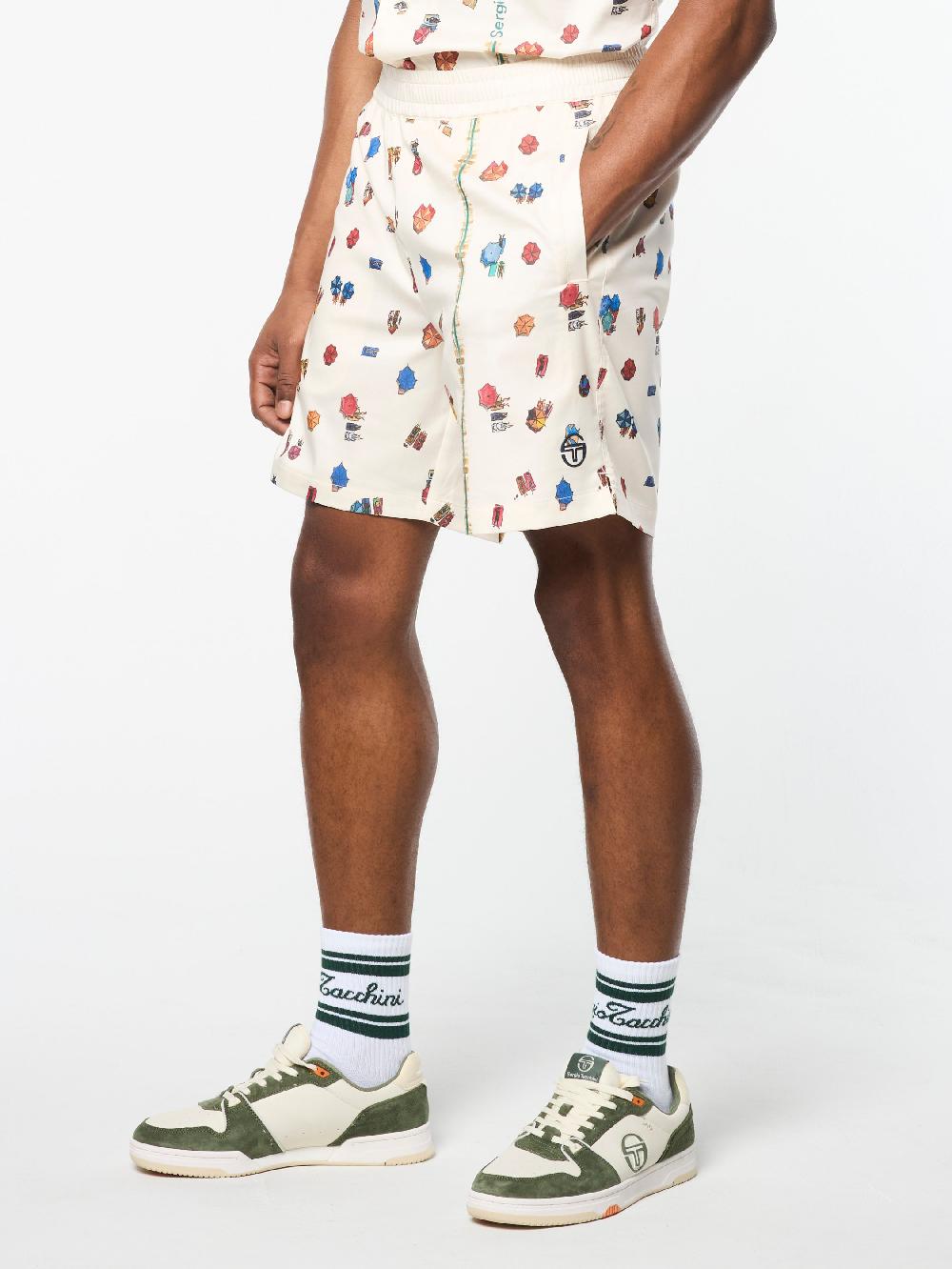 Egonlab X Sergio Tacchini Tosca Cabana Short- Gardenia