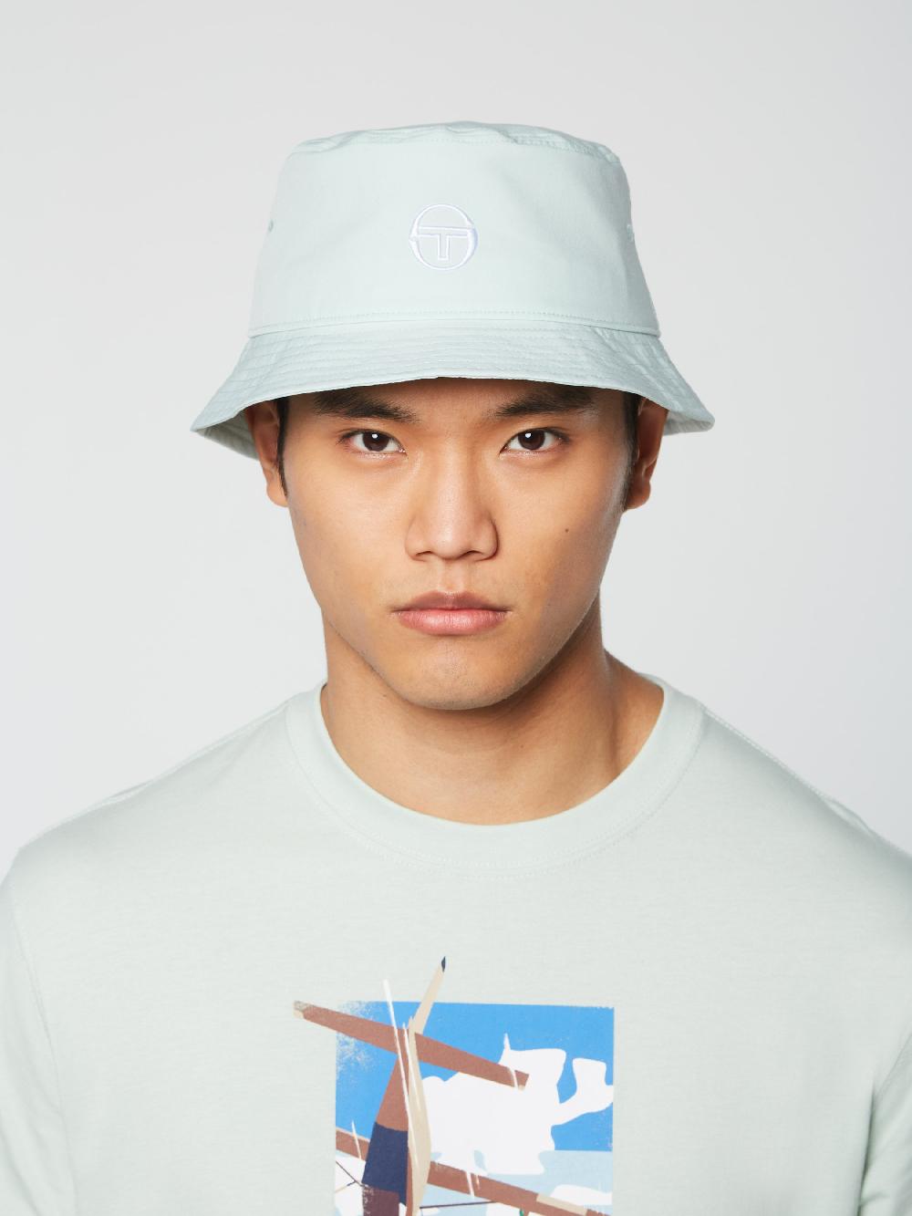 Egonlab X Sergio Tacchini Vacanza Bucket Hat- Surf Spray