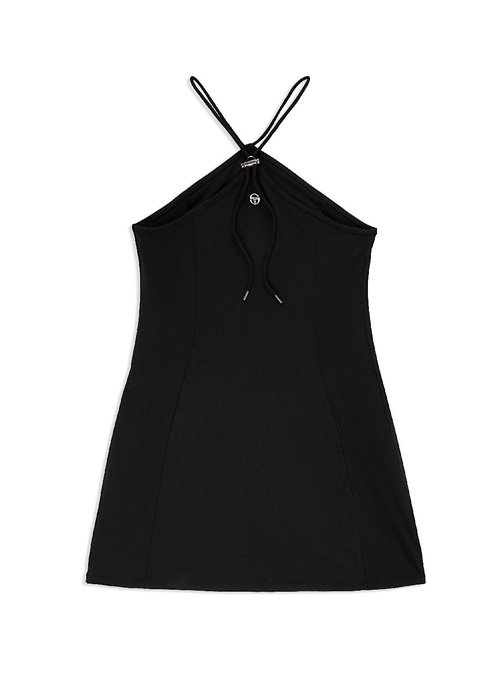 Egonlab X Sergio Tacchini Verona Dress- Black Beauty