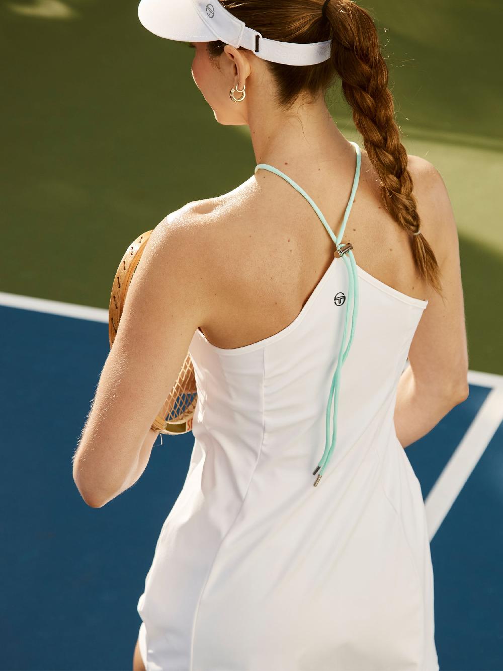 Egonlab X Sergio Tacchini Verona Dress- Brilliant White