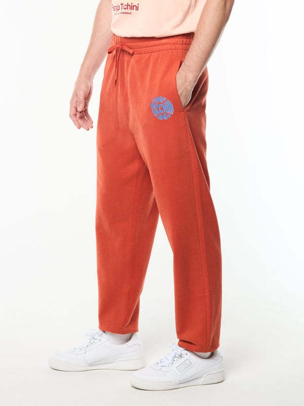 egonlab x sergio tacchini Vincere Sweatpant- Hot Sauce