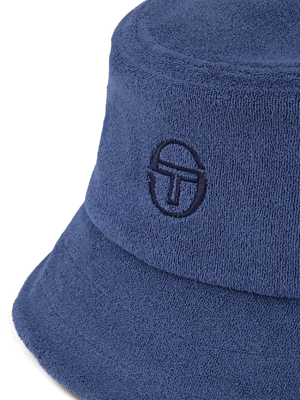 Egonlab X Sergio Tacchini Vitus Bucket Hat- Blue Indigo