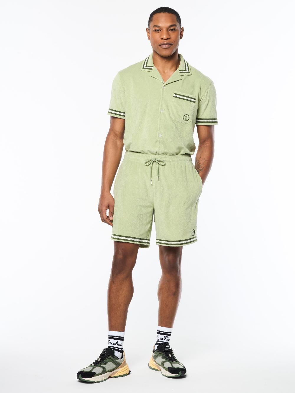 Egonlab X Sergio Tacchini Vitus Cabana Short- Reseda