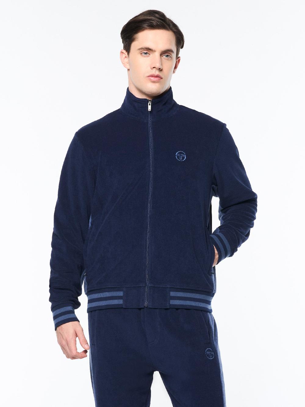Egonlab X Sergio Tacchini Vitus Track Jacket- Maritime Blue