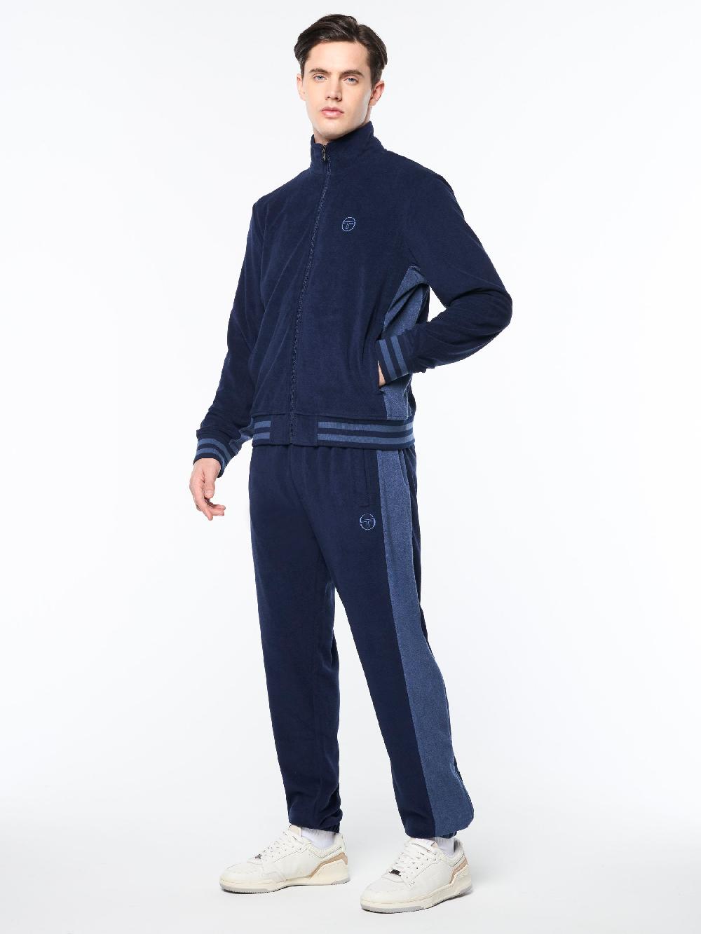 Egonlab X Sergio Tacchini Vitus Track Jacket- Maritime Blue