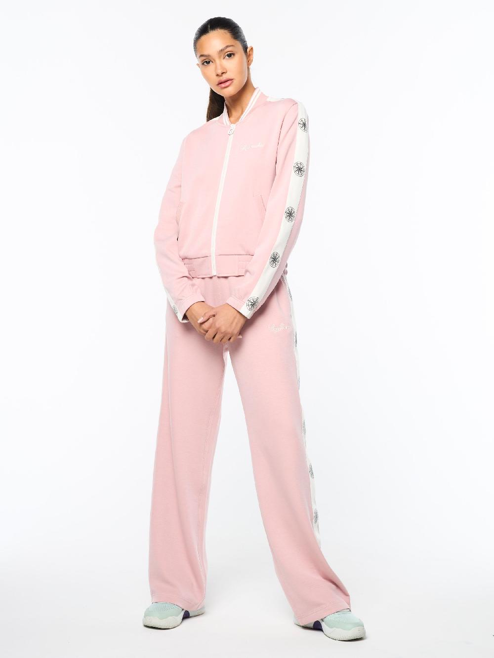 Egonlab X Sergio Tacchini Women's Bussola Track Jacket- Pale Mauve