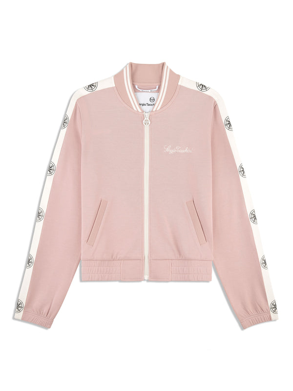 egonlab x sergio tacchini Women's Bussola Track Jacket- Pale Mauve