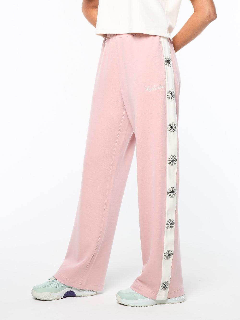 Egonlab X Sergio Tacchini Women's Bussola Track Pant- Pale Mauve