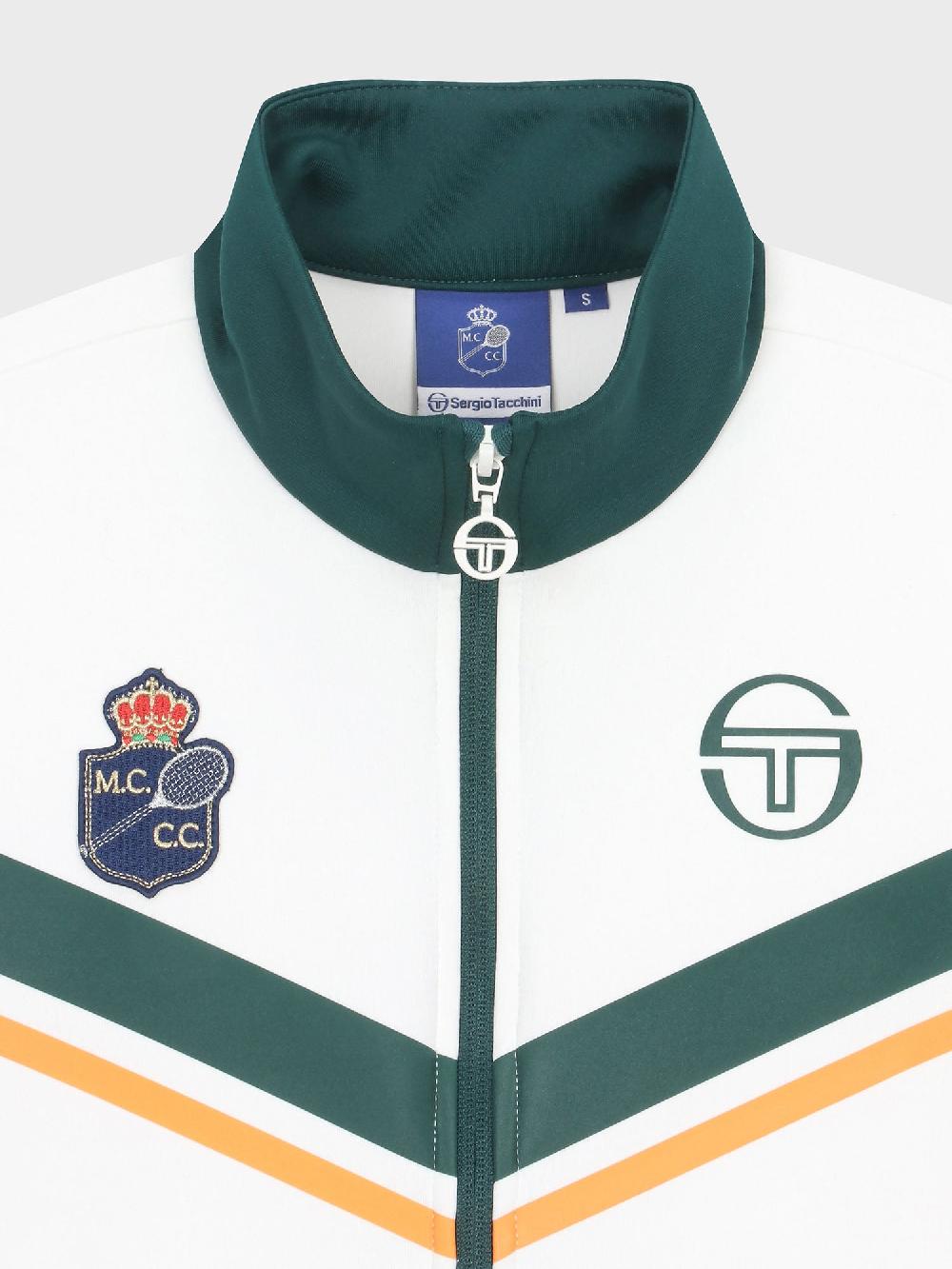 Egonlab X Sergio Tacchini Women's MC Staff Track Jacket- Off White