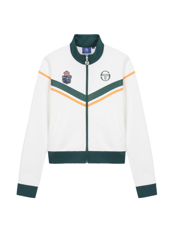 egonlab x sergio tacchini Women's MC Staff Track Jacket- Off White