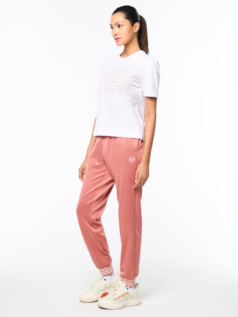 Egonlab X Sergio Tacchini Women's Remo T-Shirt- Brilliant White