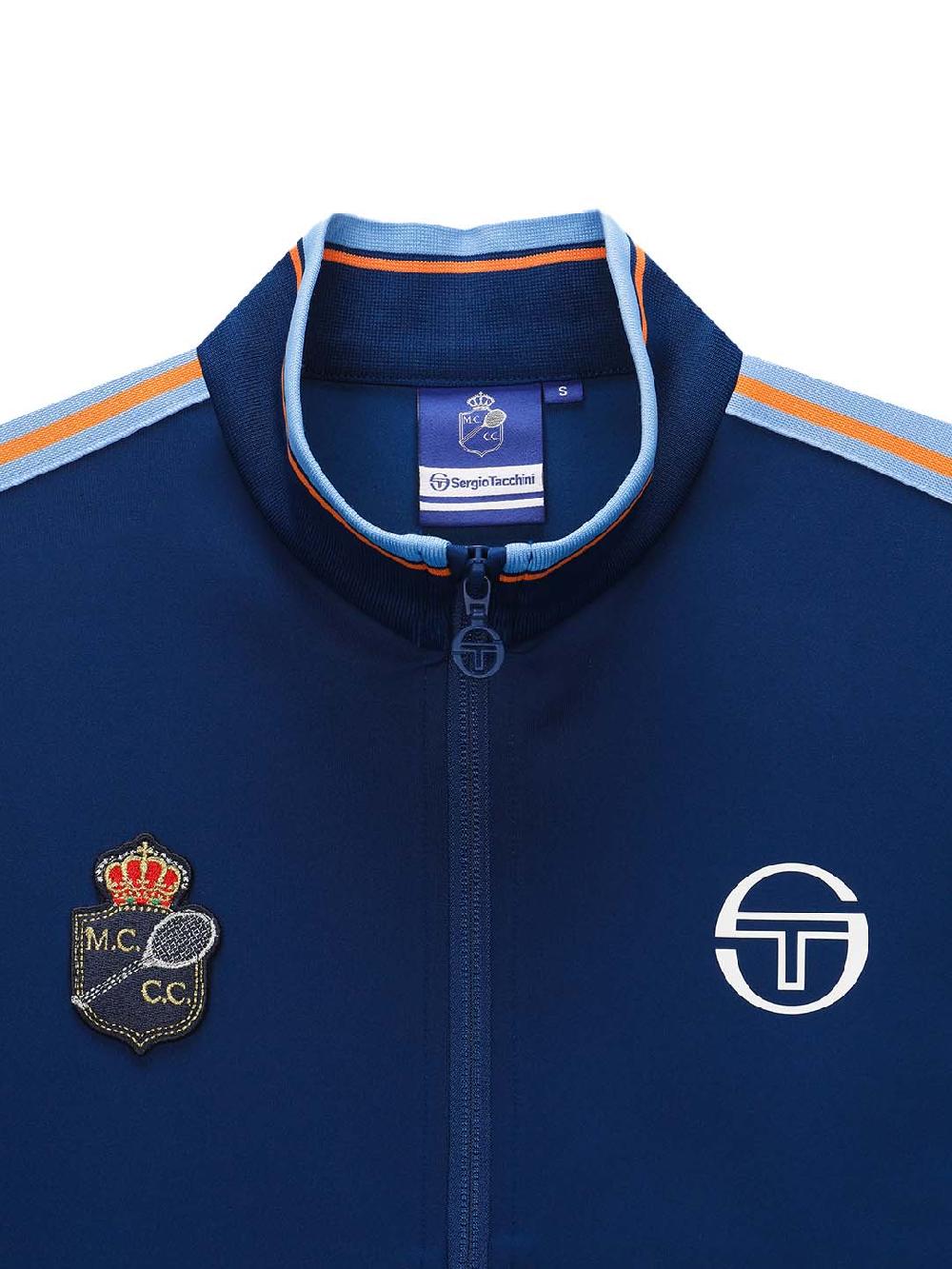 Egonlab X Sergio Tacchini Women's SRE Staff Track Jacket- Navy