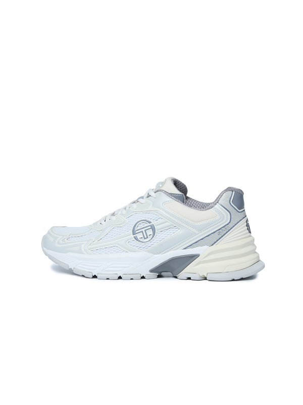 egonlab x sergio tacchini Y2K Runner- Oyster Grey/ White/ December Sky