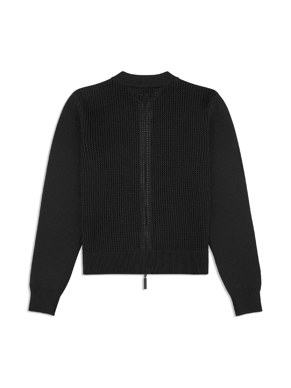 Egonlab X Sergio Tacchini Zeta Cardigan Jacket- Black Beauty