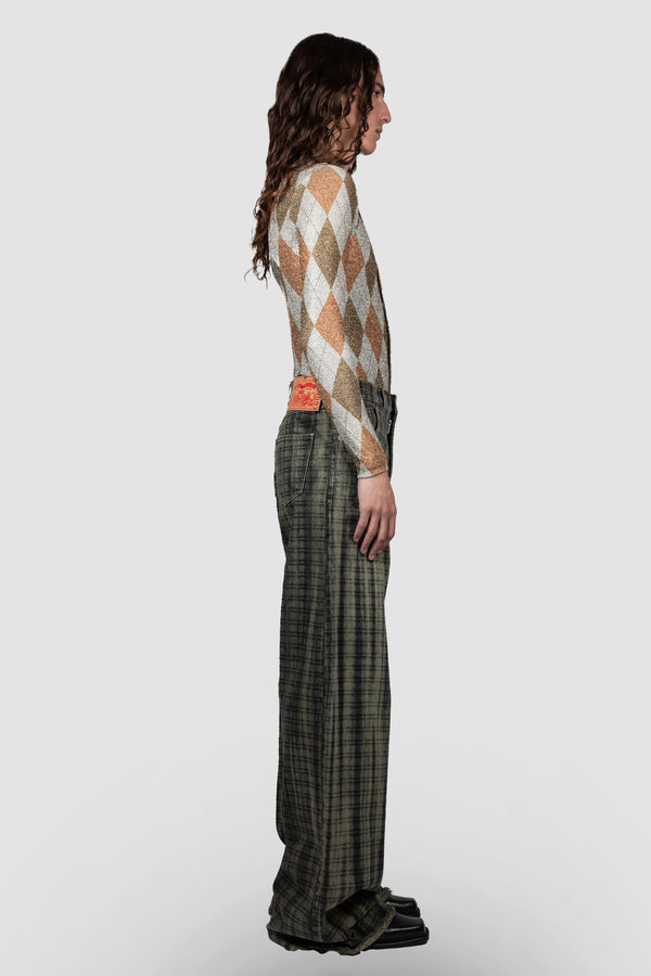 Egonlab. BAGGY DENIM PANTS