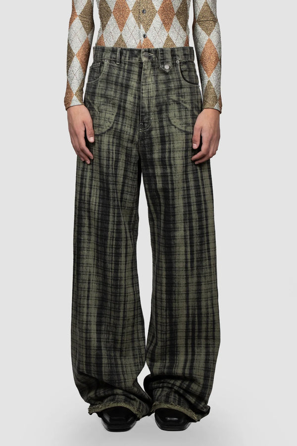 egonlab. BAGGY DENIM PANTS