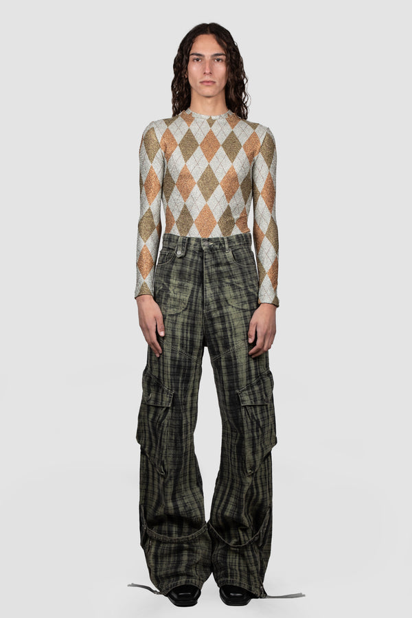 Egonlab. CARGO DENIM