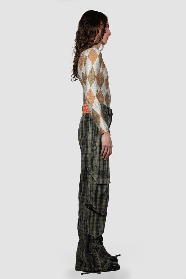 Egonlab. CARGO DENIM