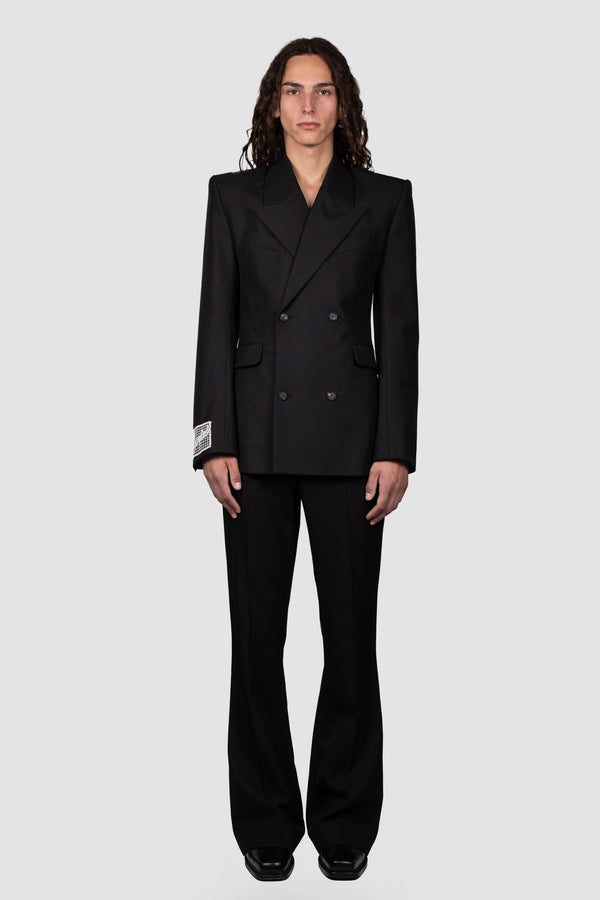 Egonlab. FITTED DOUBLE BREASTED JACKET