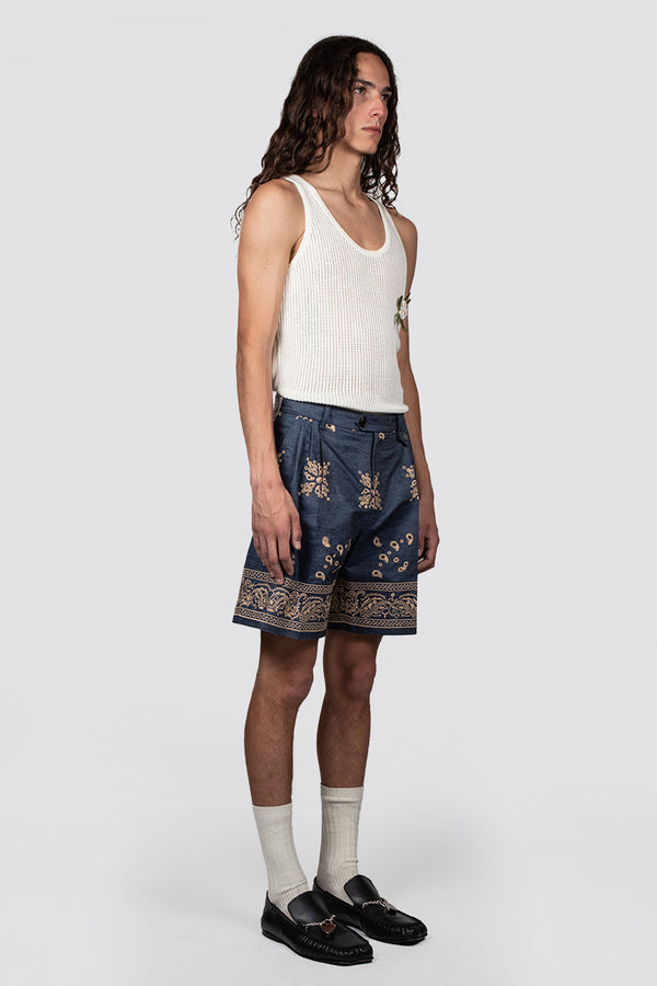 Egonlab. PLEATED TAILORING SHORT