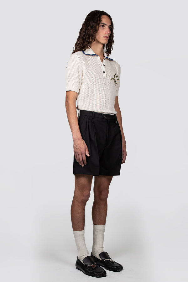 Egonlab. PLEATED TAILORING SHORT