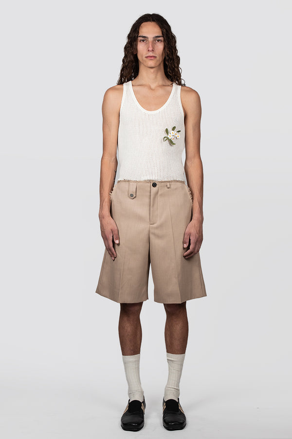 Egonlab. RAW EDGES TAILORING SHORT