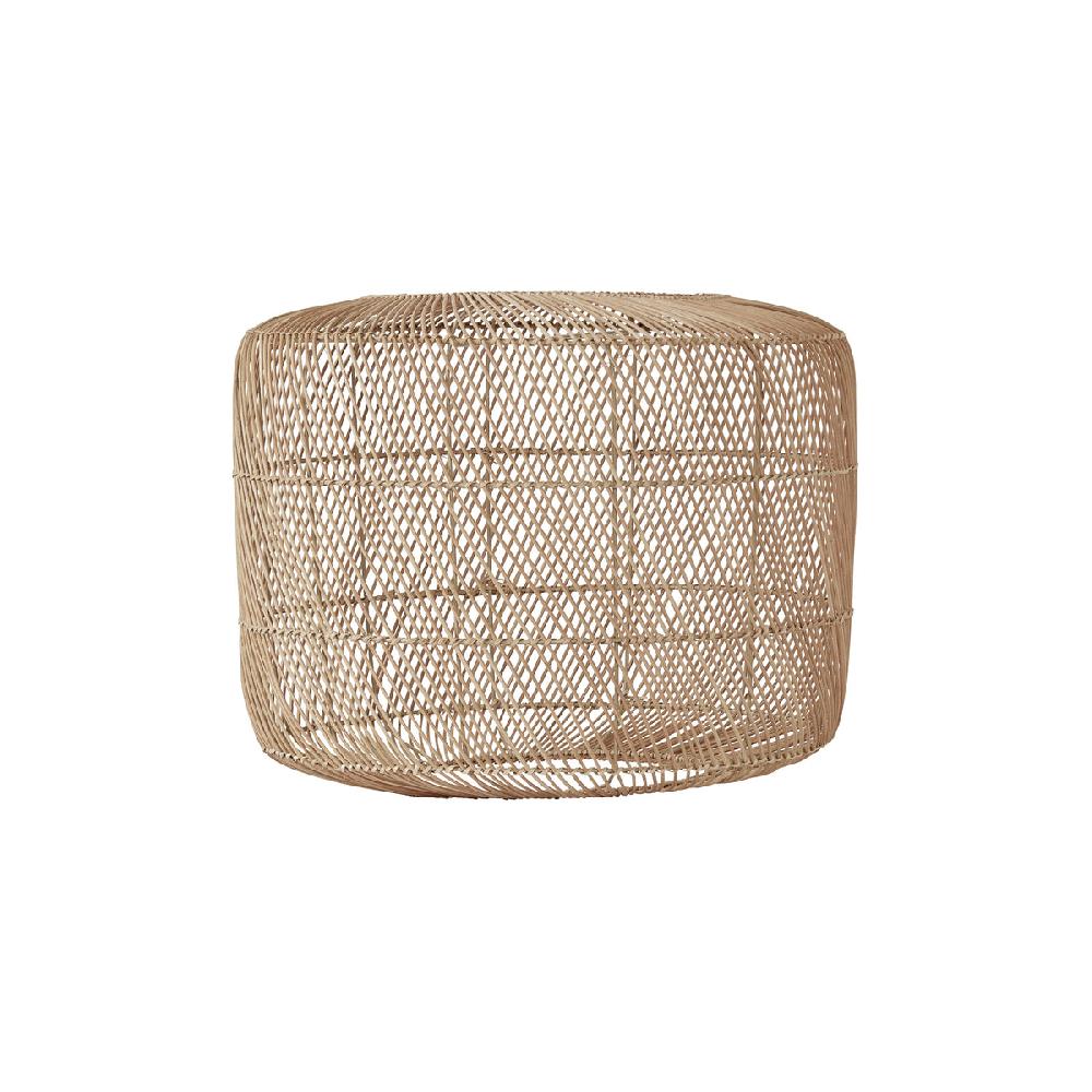 eight mood Bend Ceiling Pendant dia51xH43 5cm Natural Brown/Black