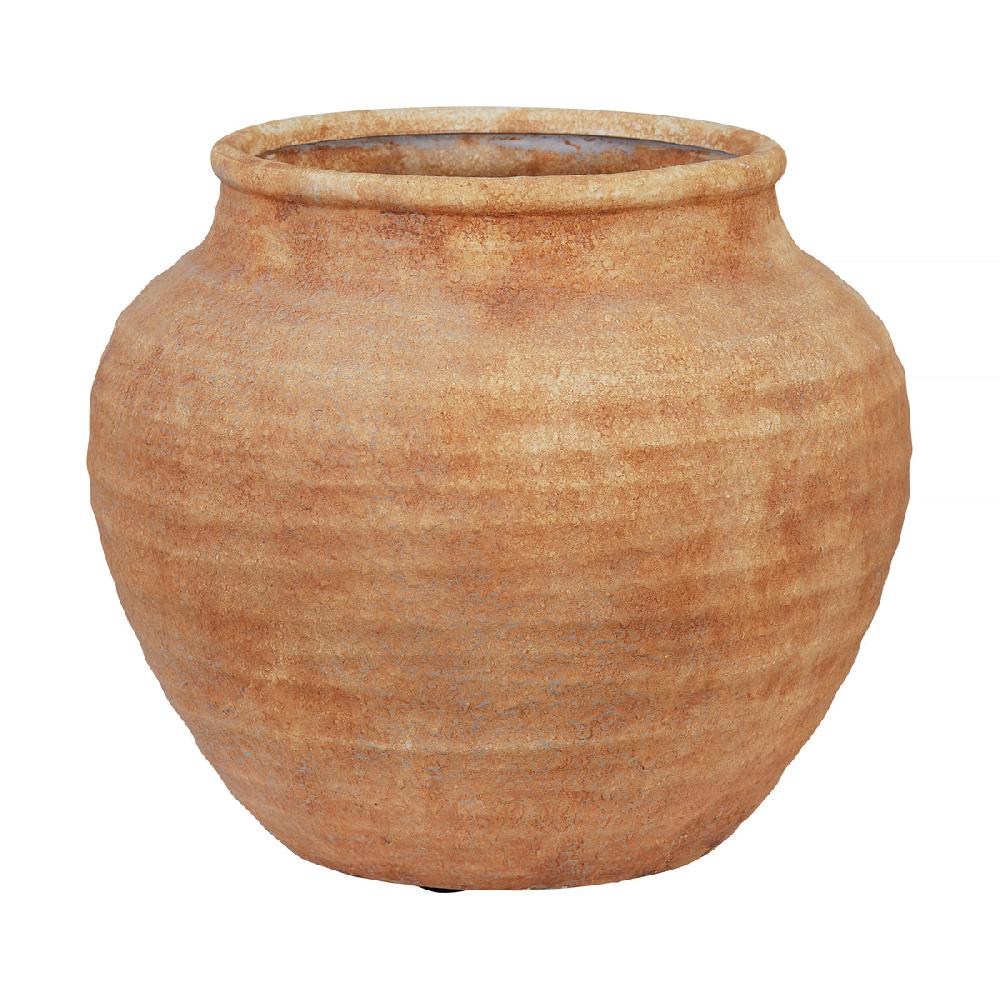 eight mood Crafted Pot dia27.5xH23.5cm Light Terracotta