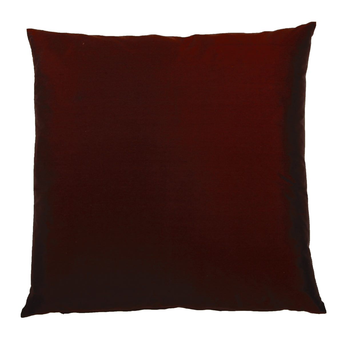 eight mood Dupion Cushion Cover Chestnut 50 x 50 cm Plain