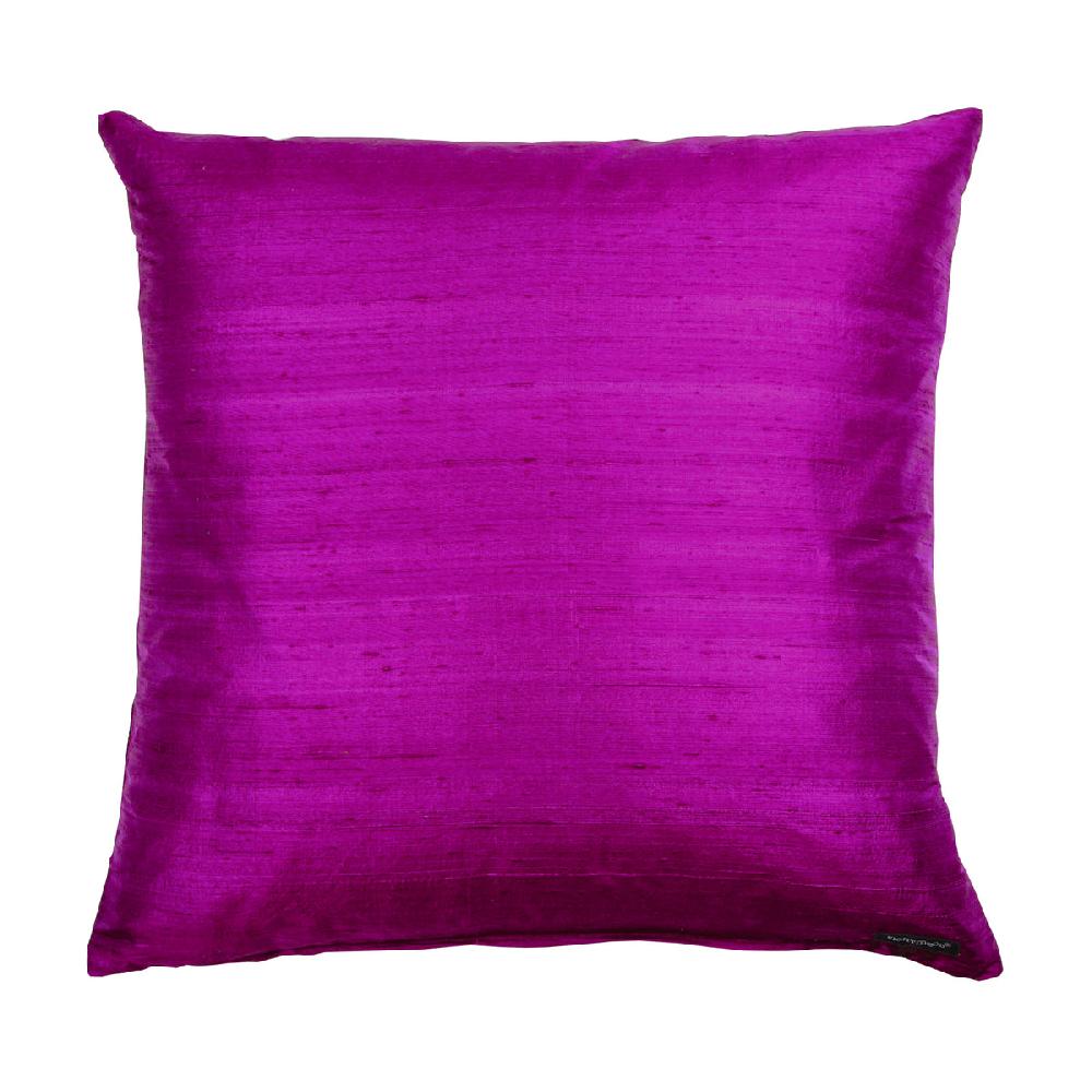 eight mood Dupion Cushion Cover Purple 50 x 50 cm Plain