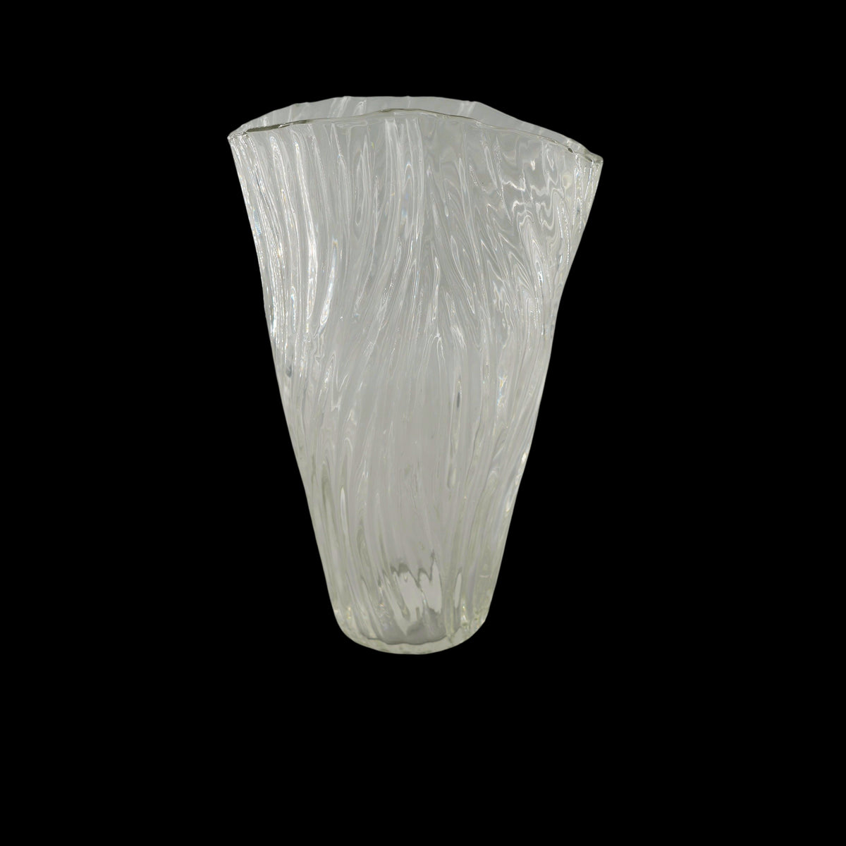 eight mood Aura Vase dia19xH30cm Clear