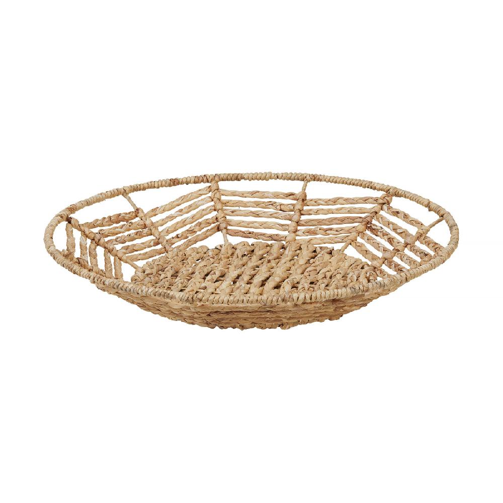 eight mood Braid Platter dia50xH8cm Natural