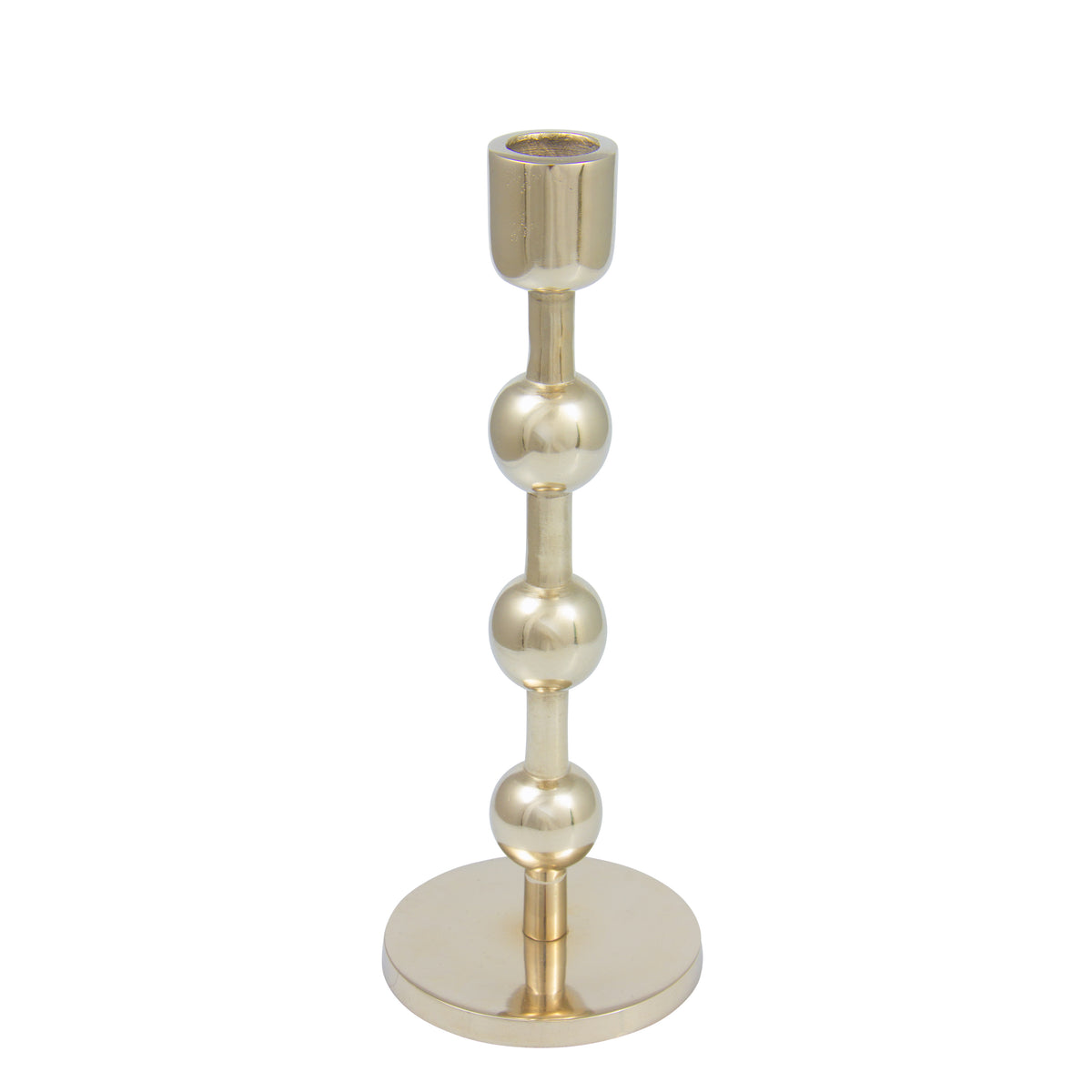 eight mood Edgar Candlestick dia9xH23 cm Gold