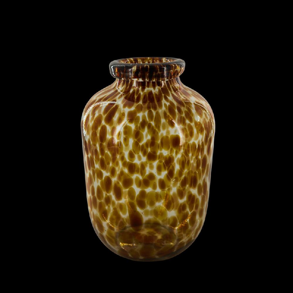 eight mood Gosa Vase dia17xH27cm White/Brown