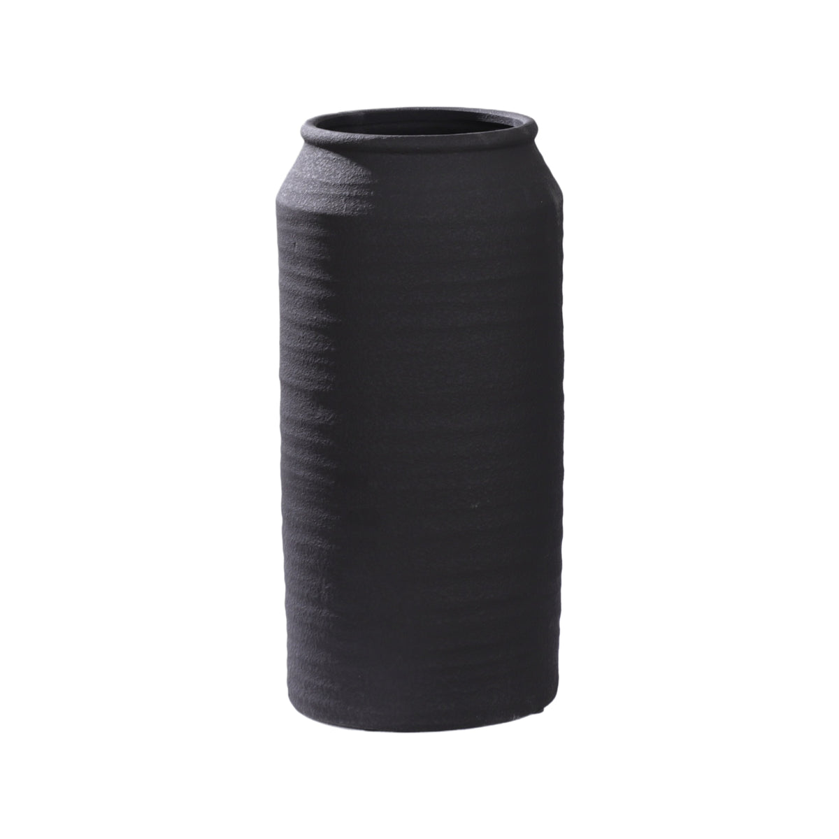 eight mood Jagger Vase dia25xH52cm Sandy Black