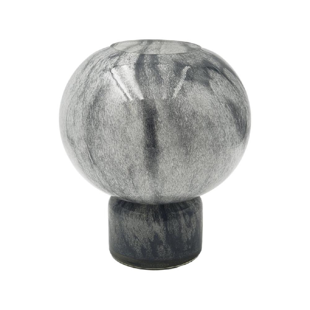 eight mood Limbo Vase dia22xH24.5cm White/Black