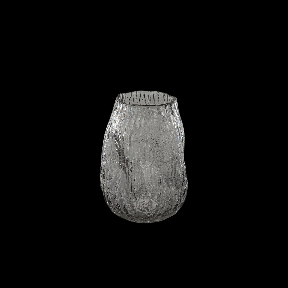 eight mood Lotus Vase dia15xH20cm Grey