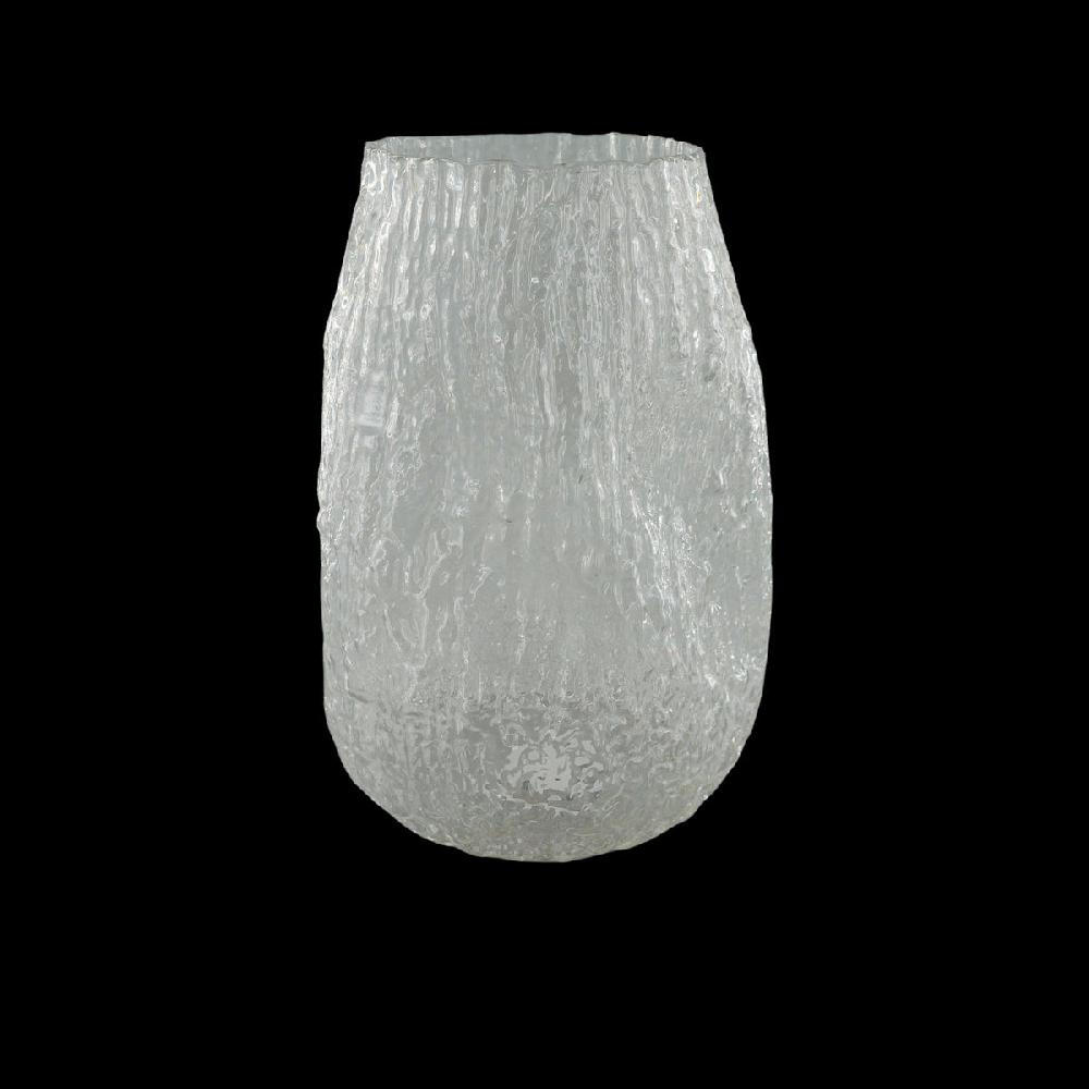 eight mood Lotus Vase dia20xH30cm Clear