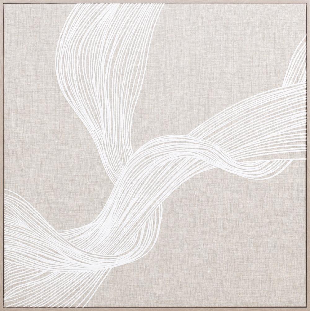 eight mood Medole Painting H80xW80xD3 8cm Beige