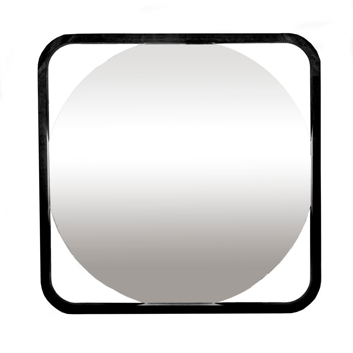 eight mood Metina Mirror H65xW65xD4cm Black