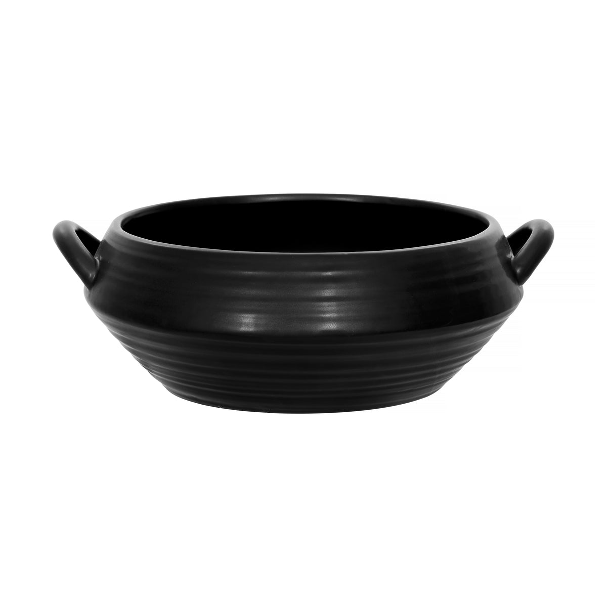 eight mood Moa Bowl H10xW30xD27cm Black