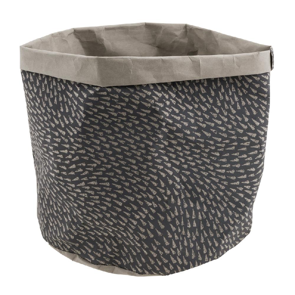 eight mood Peeky Basket dia35xH40 cm Antracite
