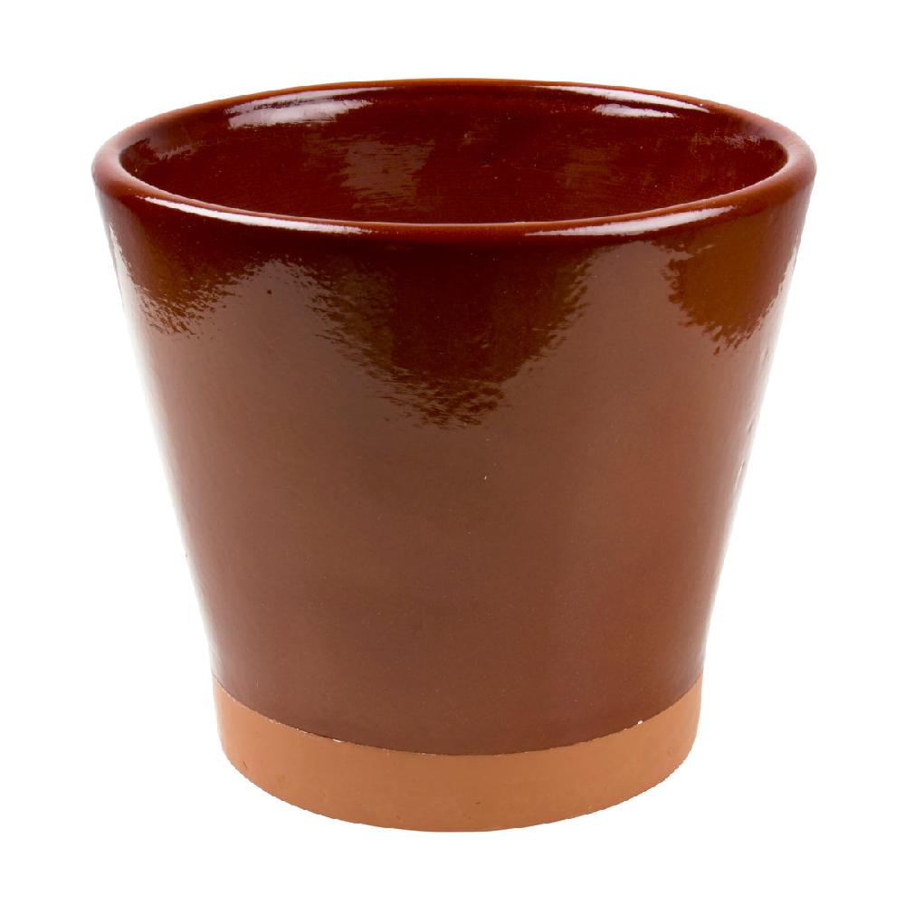 eight mood Provence Pot dia16xH15cm Honey/Brown