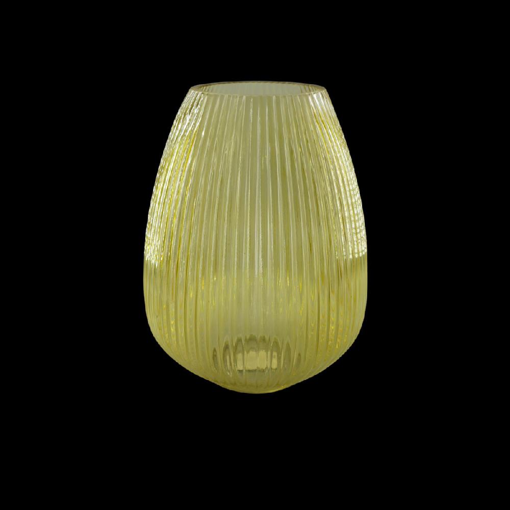 eight mood Radiant Vase dia22xH29 5cm Brown