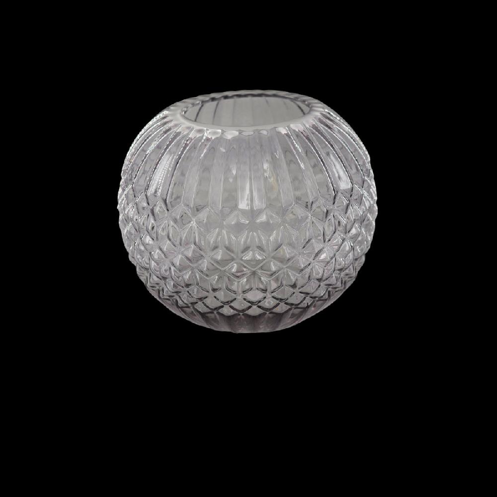 eight mood Rizz Vase dia25xH20cm Grey