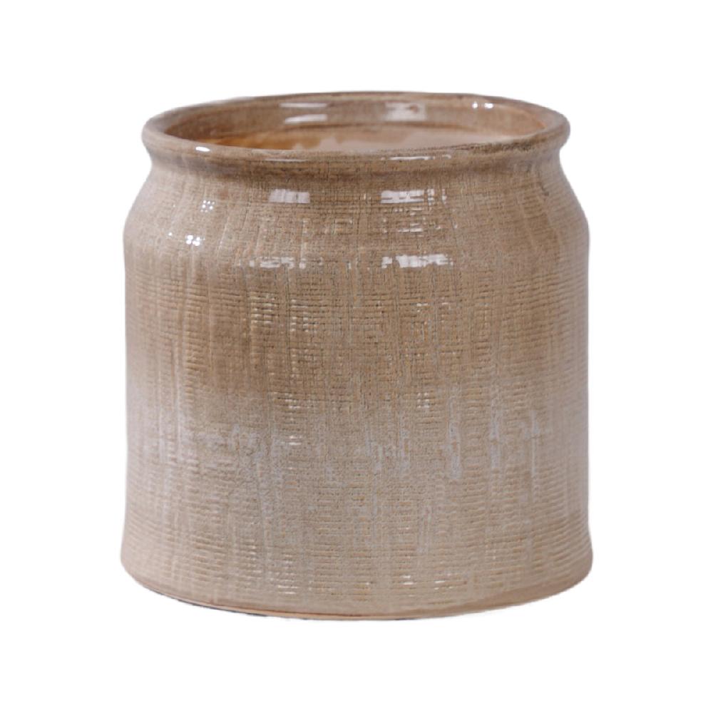eight mood Rockland Pot dia23.5xH23xW23.5cm Beige