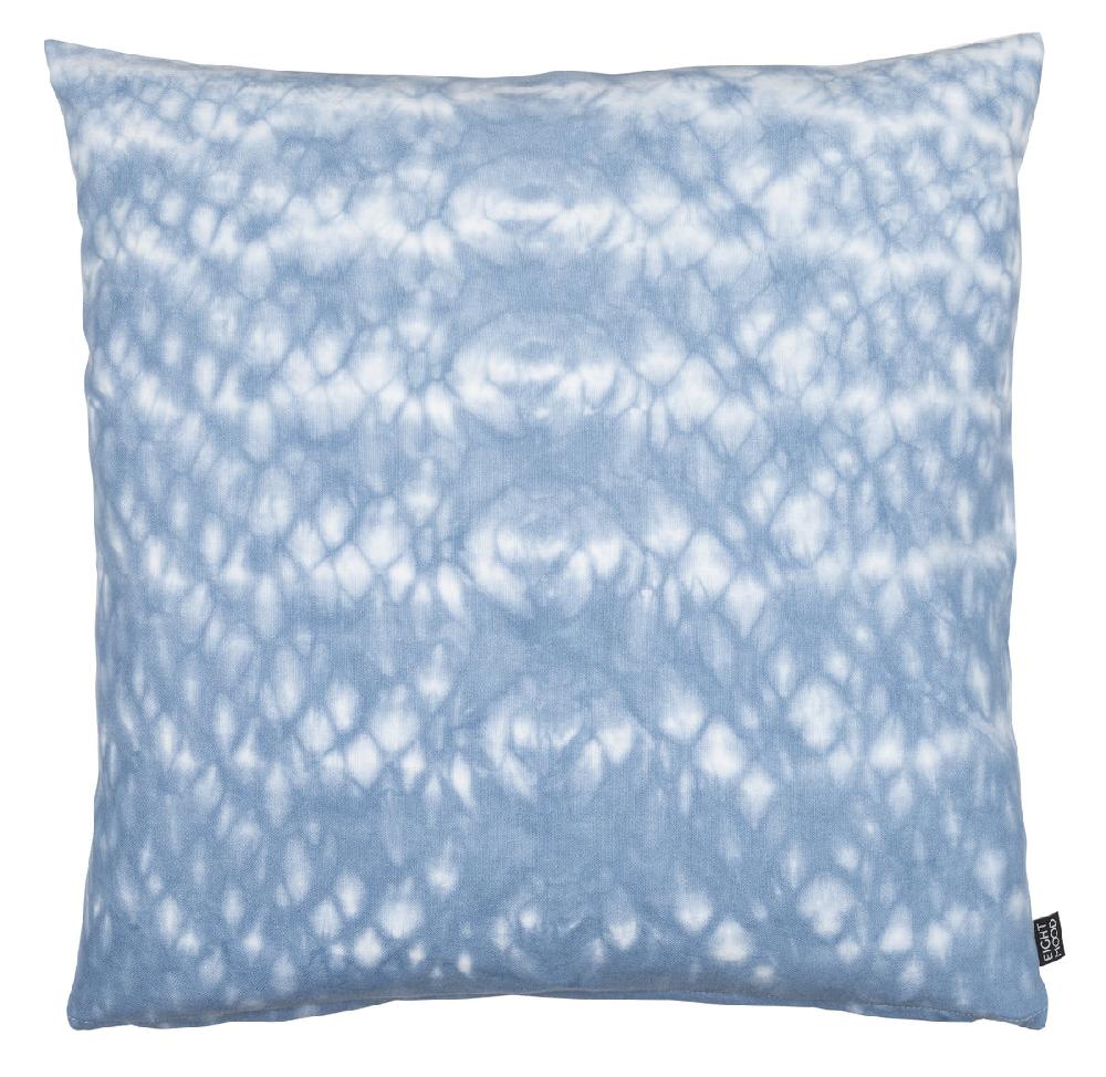 eight mood Shibori Cushion Cover 50x50 cm Sky Blue