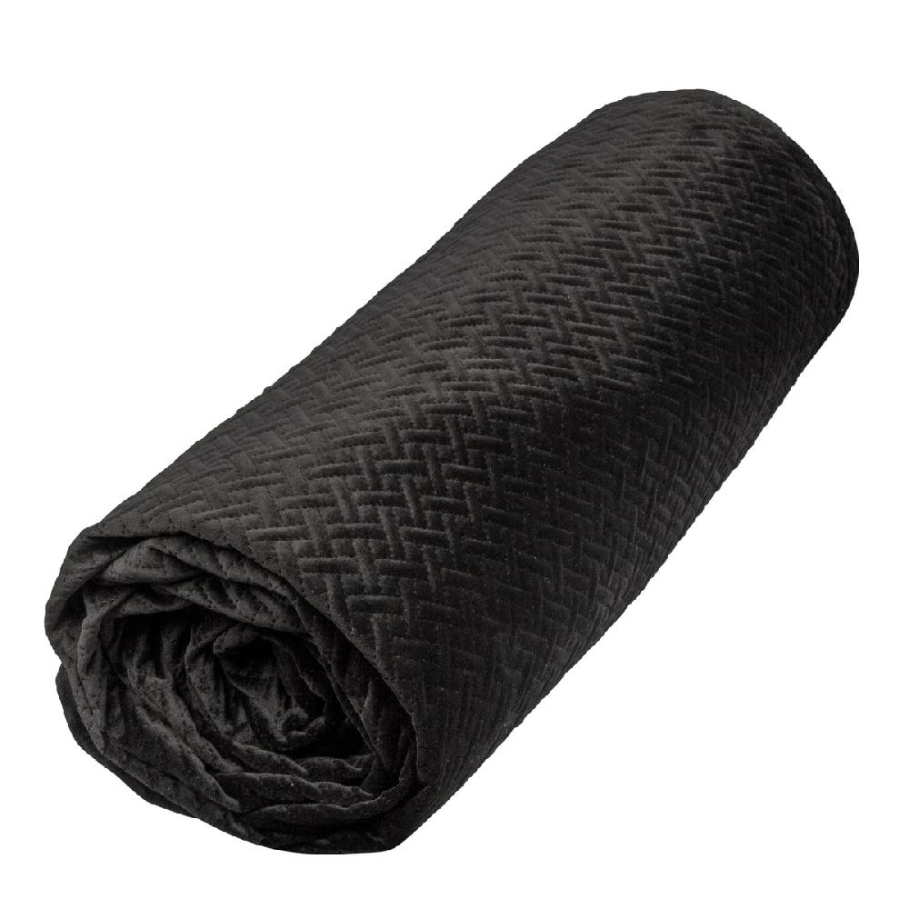 eight mood Twine Bedspread W195xL245 cm Black