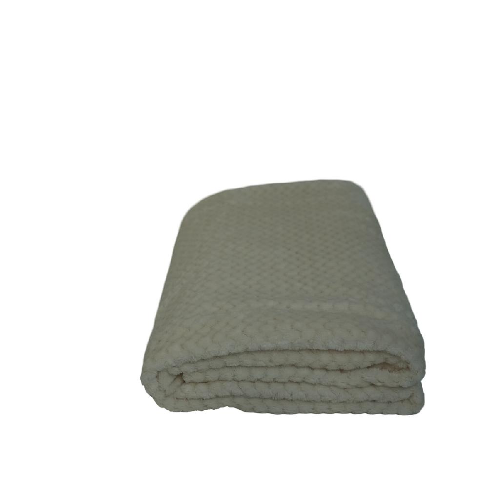 eight mood Whisper Throw L150xW130cm Off White