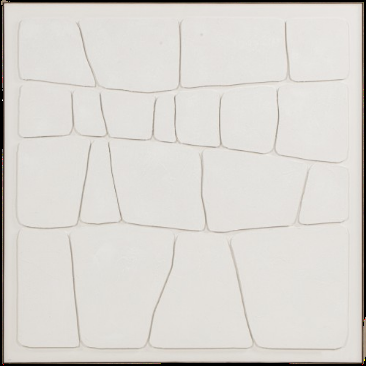 eight mood Ezra Painting Framed poster Poster H100xW100xD3 8cm White/Vit